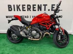 Pilt: Ducati Monster 821 renditsikkel Bikerent
